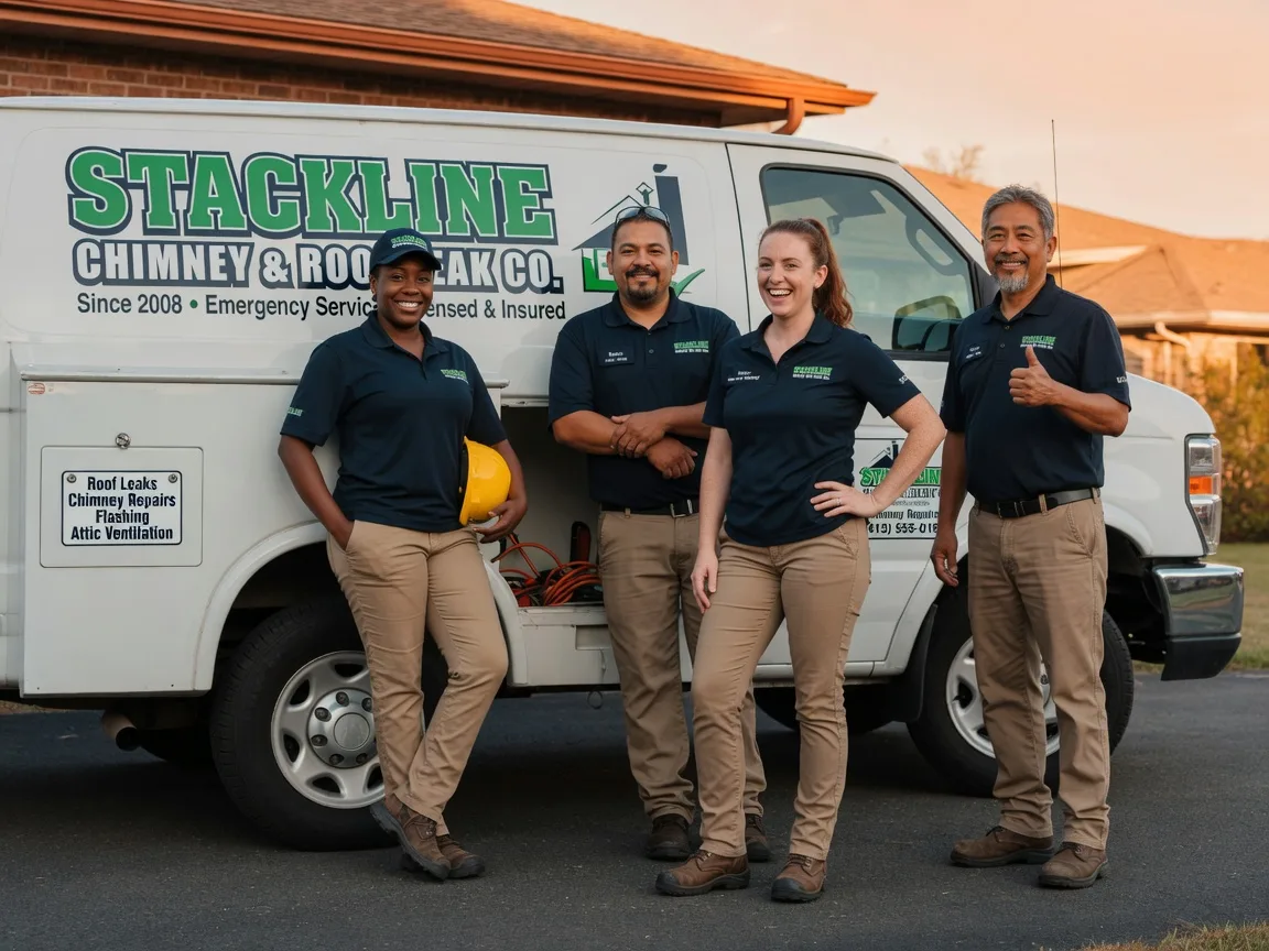 Chimney flashing repair company in Oakley, UT